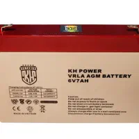 باتری 6 ولت 7 امپر KH پاور