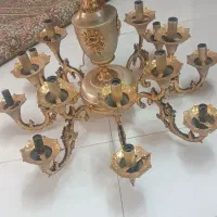 لوستر آنتیک جنس آب طلا نقره