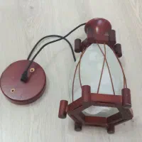 لوستر تک شاخه سقفی ( دو عدد) در حد نو|لوستر و چراغ آویز|تبریز, |دیوار