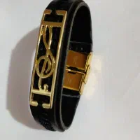 دستبند چرم طبیعی