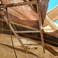 نردبان ۳ونیم متری لوله گاز درست شده|مصالح و تجهیزات ساختمان|خرمآباد, |دیوار