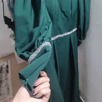 پیراهن کرپ.دارای دیزاین نواری.بسیار خوش استایل|لباس|چالوس, |دیوار