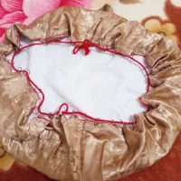 یه سفره قندی دست دوز زیبا با یه مانتو