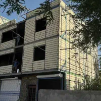 بنا هستم . دیوار چینی شیب بندی سنگ چینی