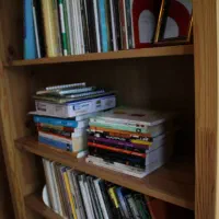 کتابخانه ایکیا اصل ۲عدد درحدنو|کتابخانه، شلف، قفسه‌های دیواری|تهران, اقدسیه|دیوار