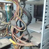 کیس کامپیوتر و مانیتور ۱۹ اینچ و کیبور|رایانه رومیزی|قم, اسمعیل آباد|دیوار