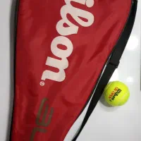 راکت تنیس ویلسون (Wilson BLX) همراه توپ اصل