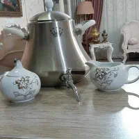 کتری استیل با قندان