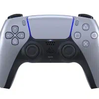 دسته ps5 اصلی نقره ای در حد