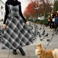 دامن و ژیله کشمیر سپاهان|لباس|شیراز, فلکه گاز|دیوار