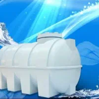 ۱۰۰۰افقی چهار پایه مخزن آبuvدار پلی اتیلن تانکر