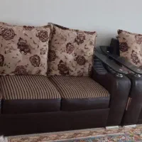 مبل چرم راحتی شرکتی سالم|مبلمان خانگی و میز عسلی|قدس, شهر‌قدس|دیوار