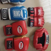 دستکش و کلاه چرم بوکس و UFC در حدنو