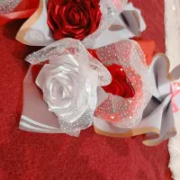 گل های روبانی|گل مصنوعی|فیروزآباد (فارس), |دیوار