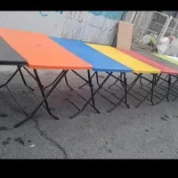 میز ناهارخوری پلاستیکی تاشو درجه ۱