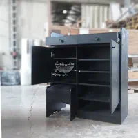 جاکفشی چوبی نیمکت دار سند بلاست شده مدل SIGMA|جاکفشی، کمد، دراور|مشهد, آزادشهر|دیوار