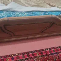 تخت خواب دو نفره  با آینه کنسول 4 کشو سالم|تخت و سرویس خواب|سهند, |دیوار