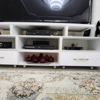 میز تلویزیون در حد نو مناسب تا تلویزیون ۶۵
