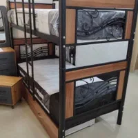 تخت دوطبقه * ‌mdf*|تخت و سرویس خواب|تهران, نعمت‌آباد|دیوار