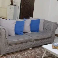 مبل هشت نفره چستر|مبلمان خانگی و میز عسلی|هشتگرد, شهرک بعثت|دیوار