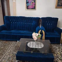 فروش یا معاوضه مبل کار کرده با نو سه دست مبل|مبلمان خانگی و میز عسلی|تهران, شهر زیبا|دیوار
