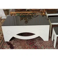 ست4تکه میز عسلی/میز جلو مبلی چوبی مارک دار سفید|مبلمان خانگی و میز عسلی|کرمانشاه, |دیوار