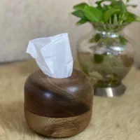 جا دستمال کاغذی چوب گردو|صنایع دستی و سایر لوازم تزئینی|سبزوار, عظیمیان|دیوار