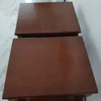 میز جلو مبلی همراه با عسلی