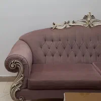مبل ۳نفره به همرا میزعسلی|مبلمان خانگی و میز عسلی|تهران, مینای شمالی (مخبر)|دیوار