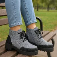 کتونی مردانه دست بافت