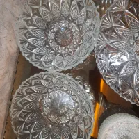 ظروف میوه خوری و آجیل خوری کریستال|ظروف سرو و پذیرایی|کرج, احدآباد|دیوار