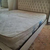 تخت دونفره با تشک|تخت و سرویس خواب|ساوه, |دیوار