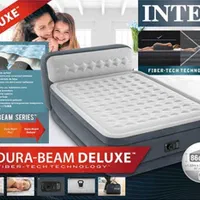 تخت تشک بادی بلند پمپ برقی دار اینتکس نوآکبند پلم|رختخواب، بالش، پتو|اصفهان, شاهزید|دیوار