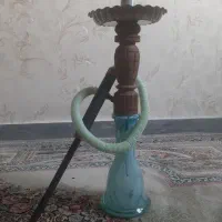 قلیون چوبی همراه قلیون فانتزی