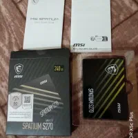 هاردSSD240گیگ کاملانونوmsi اکبند اکبند