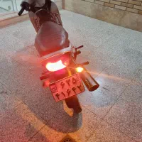 موتور بیکلاج  جت رو نقره‌ای مدل۹۵|موتورسیکلت|اصفهان, شهرک کوثر|دیوار