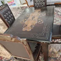 یک سرویس میز نهارخوری خوب سالم مرتب