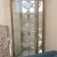 ست برنزی میز تی وی بوفه و ساعت ایستاده|میز تلویزیون|هشتگرد, شهرک کوثر|دیوار