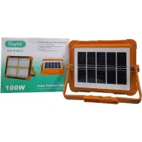 پرژکتورشارژی پنل خورشیدی مدلk3012