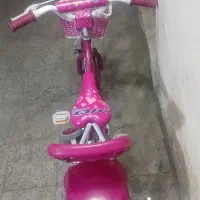 دوچرخه دخترونه دخترانه بچگانه بچه گانه صورتی قرمز|دوچرخه، اسکیت، اسکوتر|تهران, نیکنام|دیوار