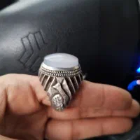 انگشتر عقیق کبود سازنده فخر