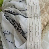 پرده عرض 1/55. ارتفاع1/50|پرده، رانر، رومیزی|تهران, دریان‌نو|دیوار