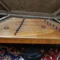 سنتور همراه با کیف چرم مصنوعی و مضراب و آچار کوک|سازهای سنتی|تهران, سازمان برنامه جنوبی|دیوار