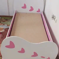 تخت نوجوان وتشک ومیز آرایش ست