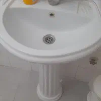 روشویی سرامیکی طرح برجسته