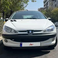 پژو 206تیپ 5مدل آخر ۹۶ فوق التمیز