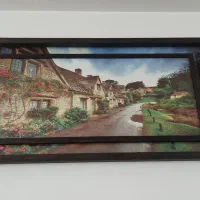 تابلو فرش و منظره سالم و نو|تابلو فرش|اقبالیه, |دیوار