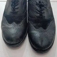 کفش مردانه چرم و جیر