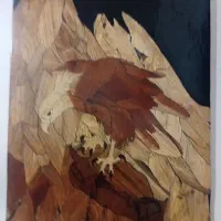 تابلو معرق چوب