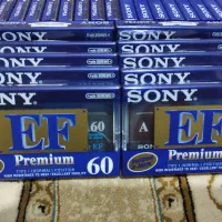 ده عدد نوار کاست سونی  EF premium 60 اصل ژاپن